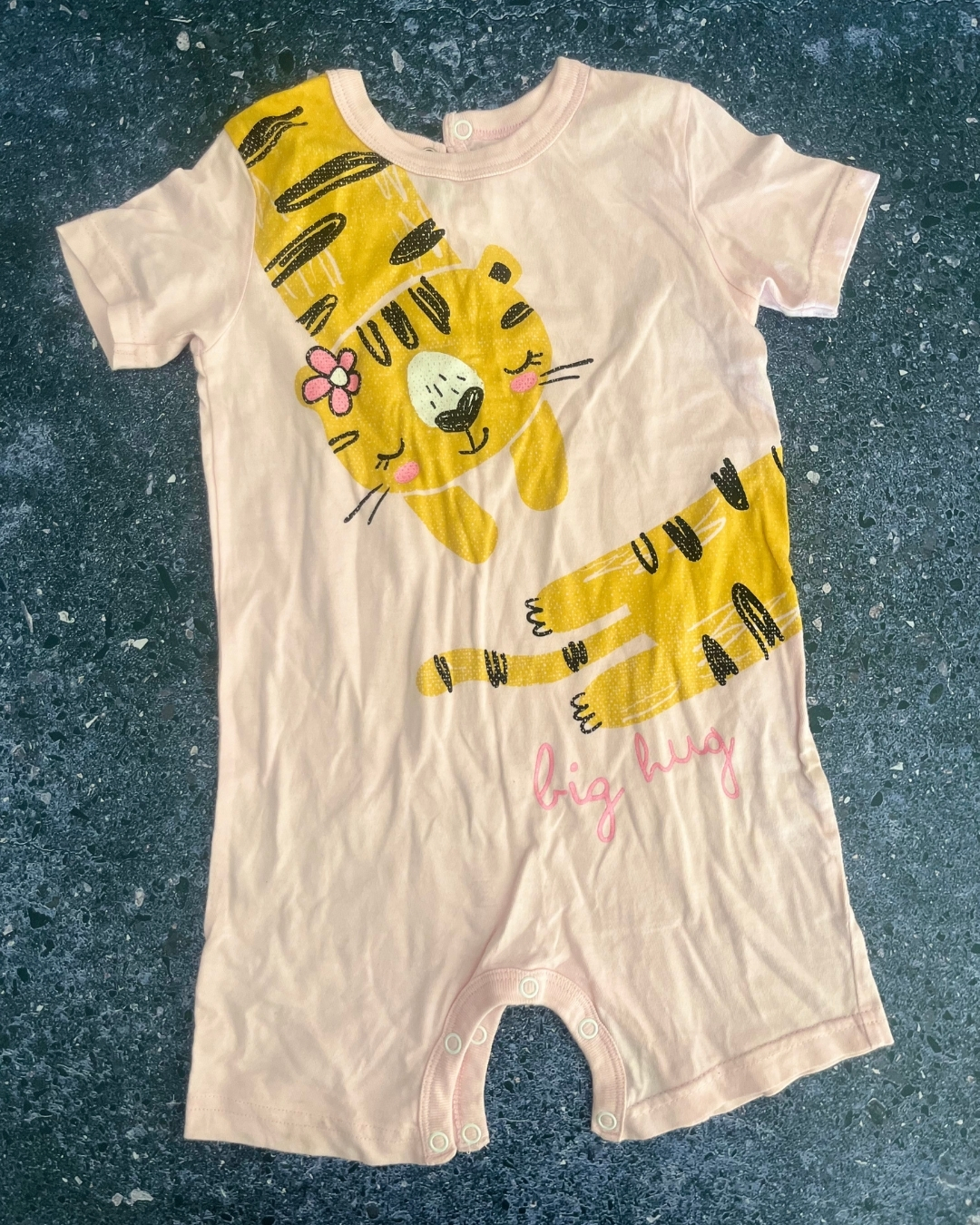 Woolworths pink tiger romper 18/24M
