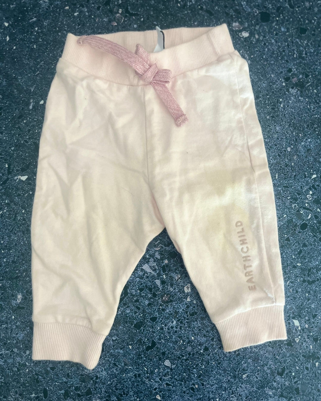 Earth Child pink pants 3/6M