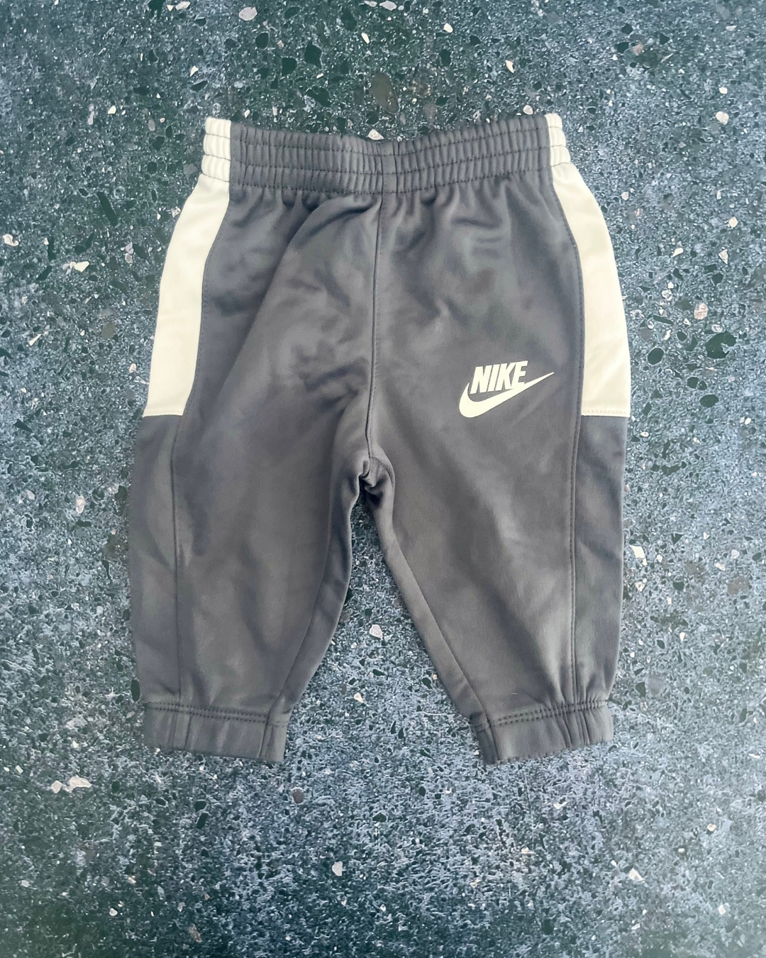 Nike blue and white tracksuit pants 3/6M