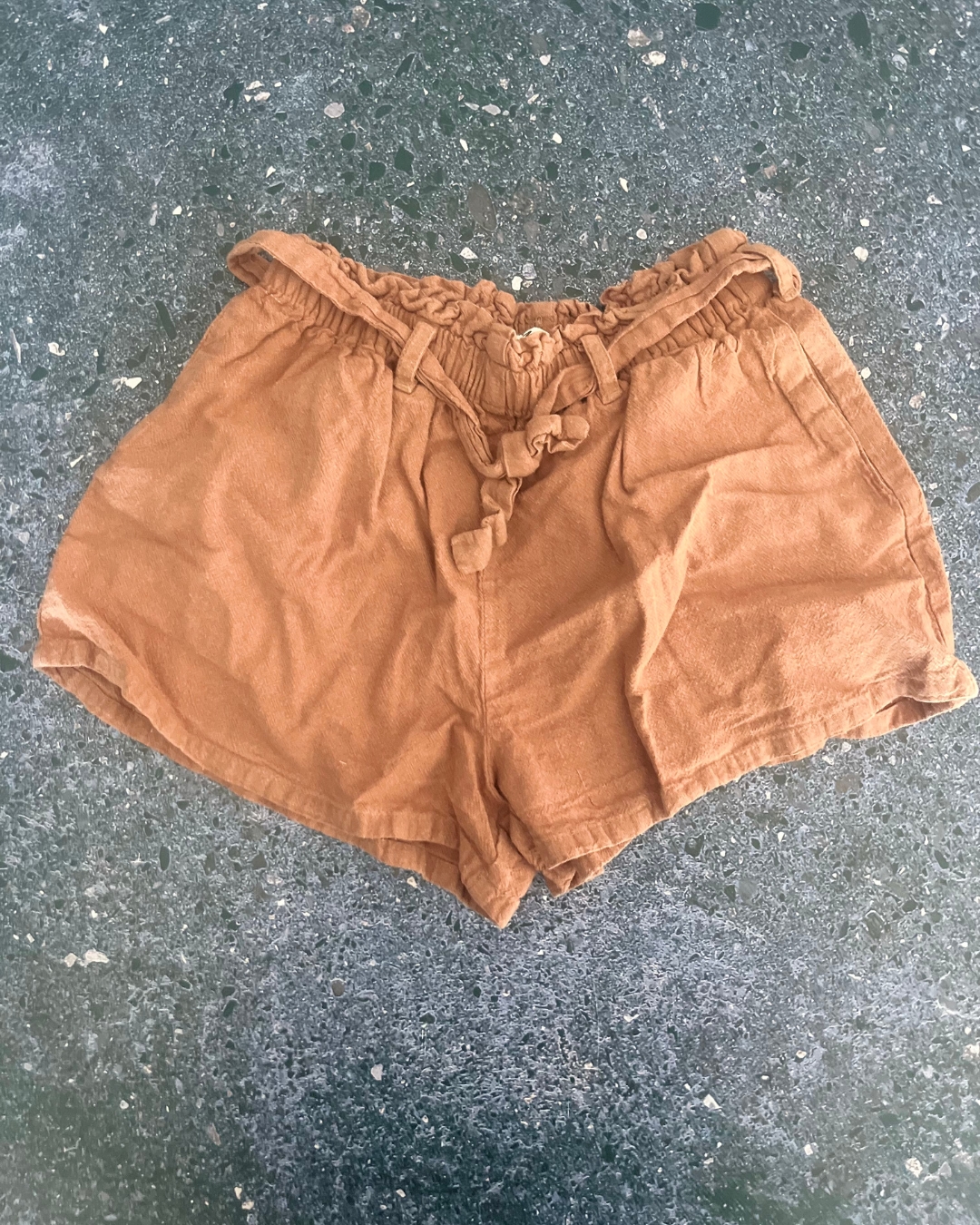H&M brown shorts 5/6Y