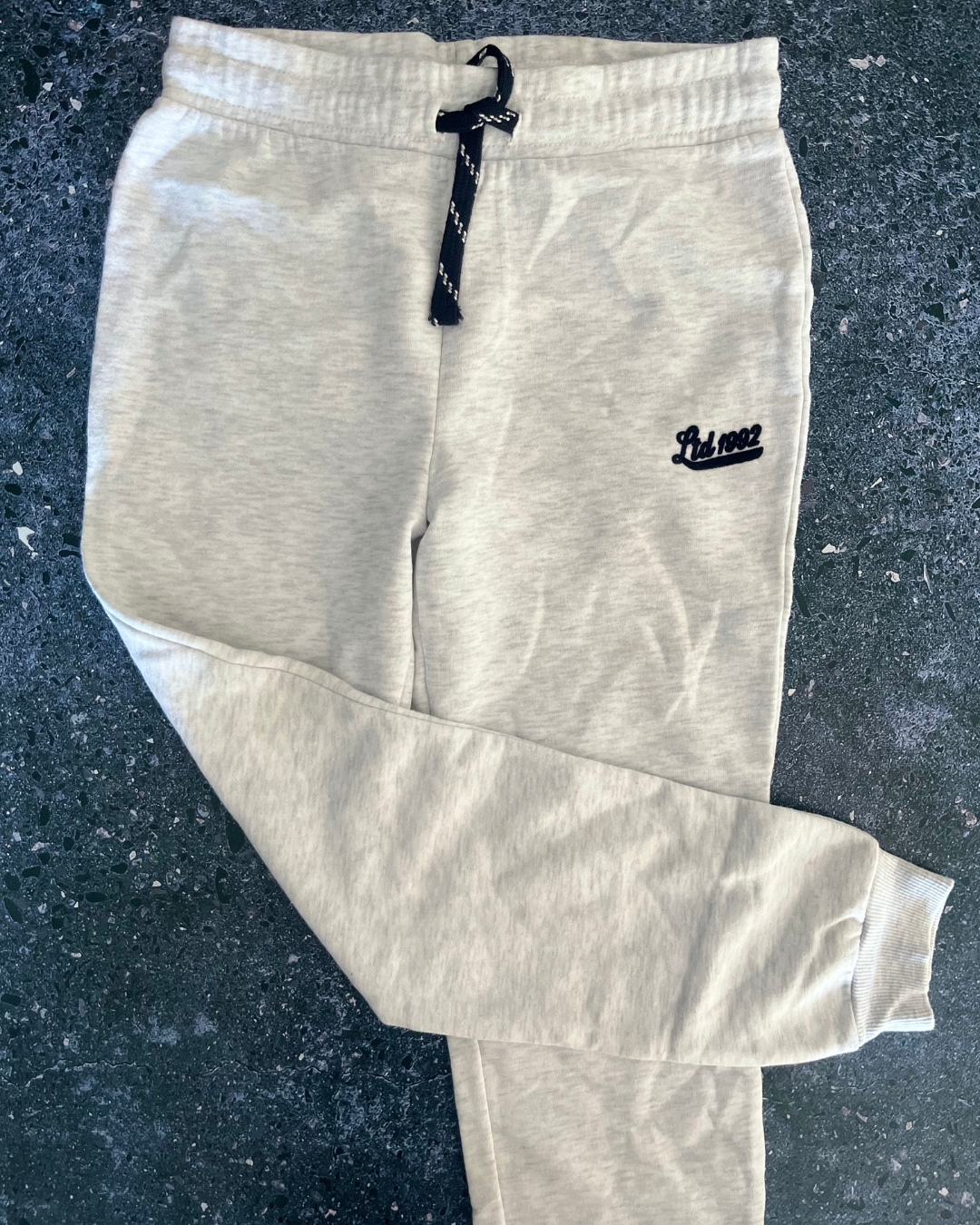 LTD grey melange tracksuit pants 11/12Y