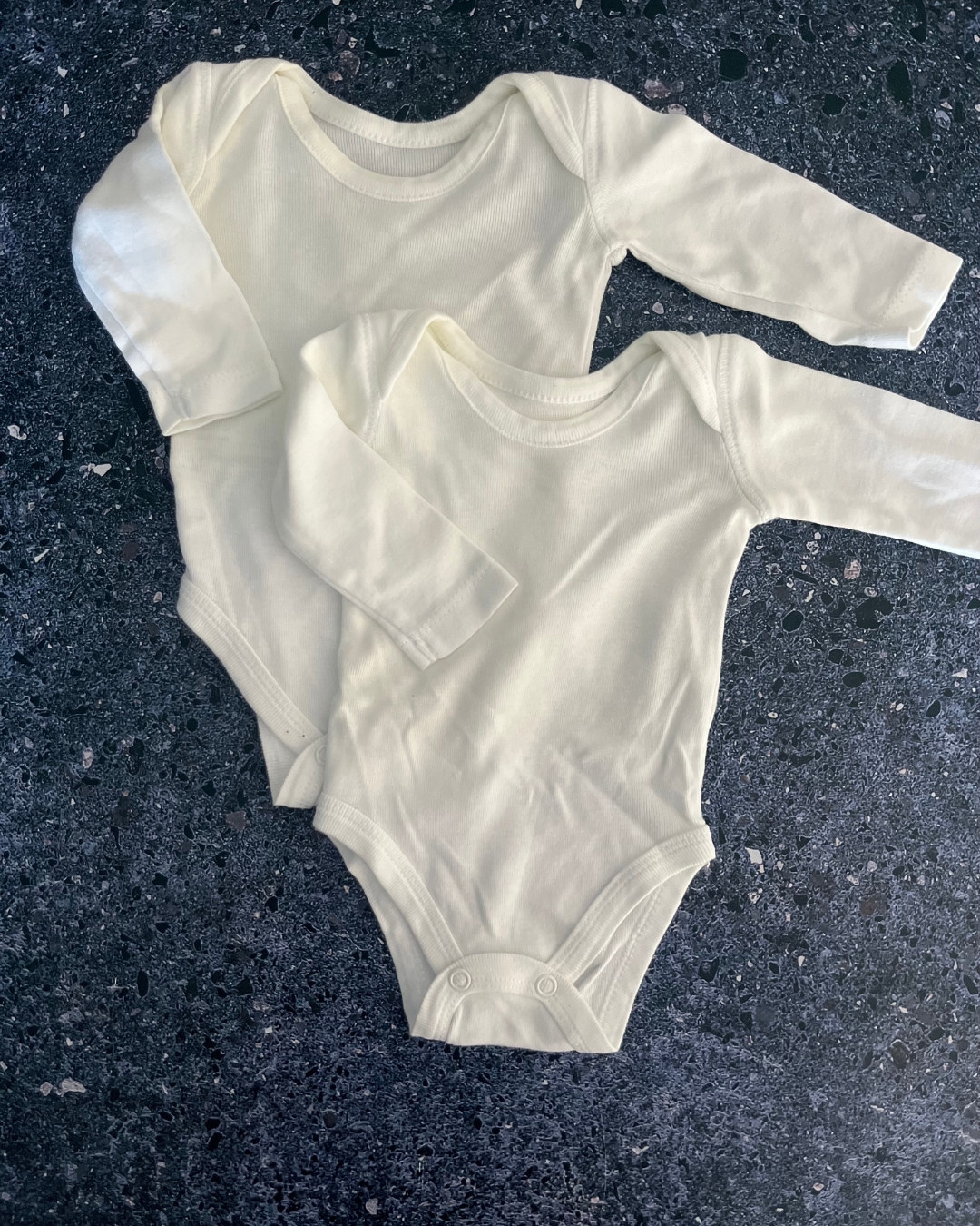 Woolworths white baby grow set Newborn