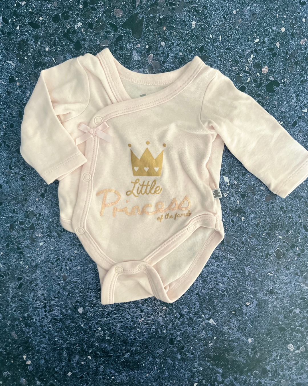 Woolworths pink Little Princess baby grow Newborn