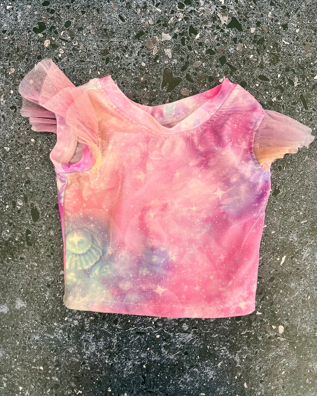 Pink space top 12/18M