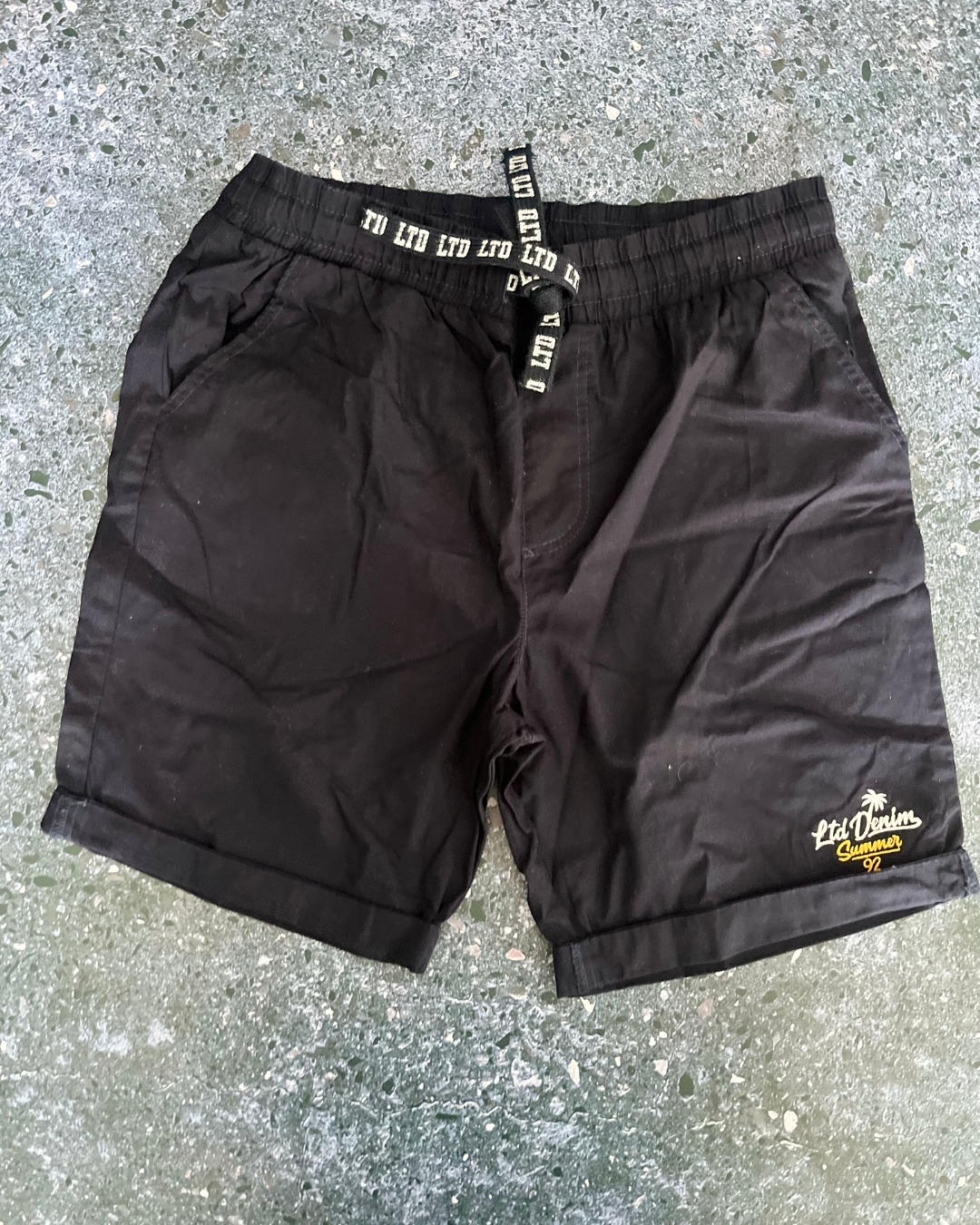 LTD navy shorts 11/12Y