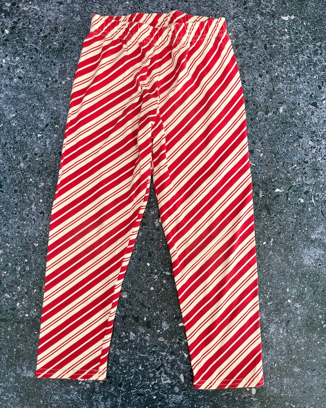 Rare Editions red and white striped pants 5Y