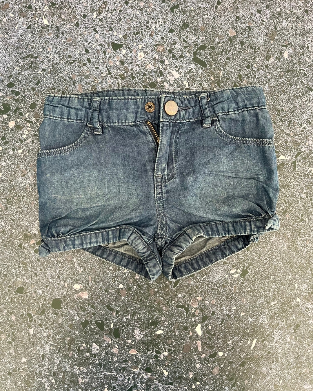 The Childrens Place blue denim shorts 2Y