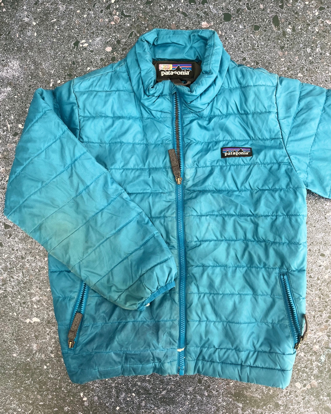 Patagonia blue jacket 5Y