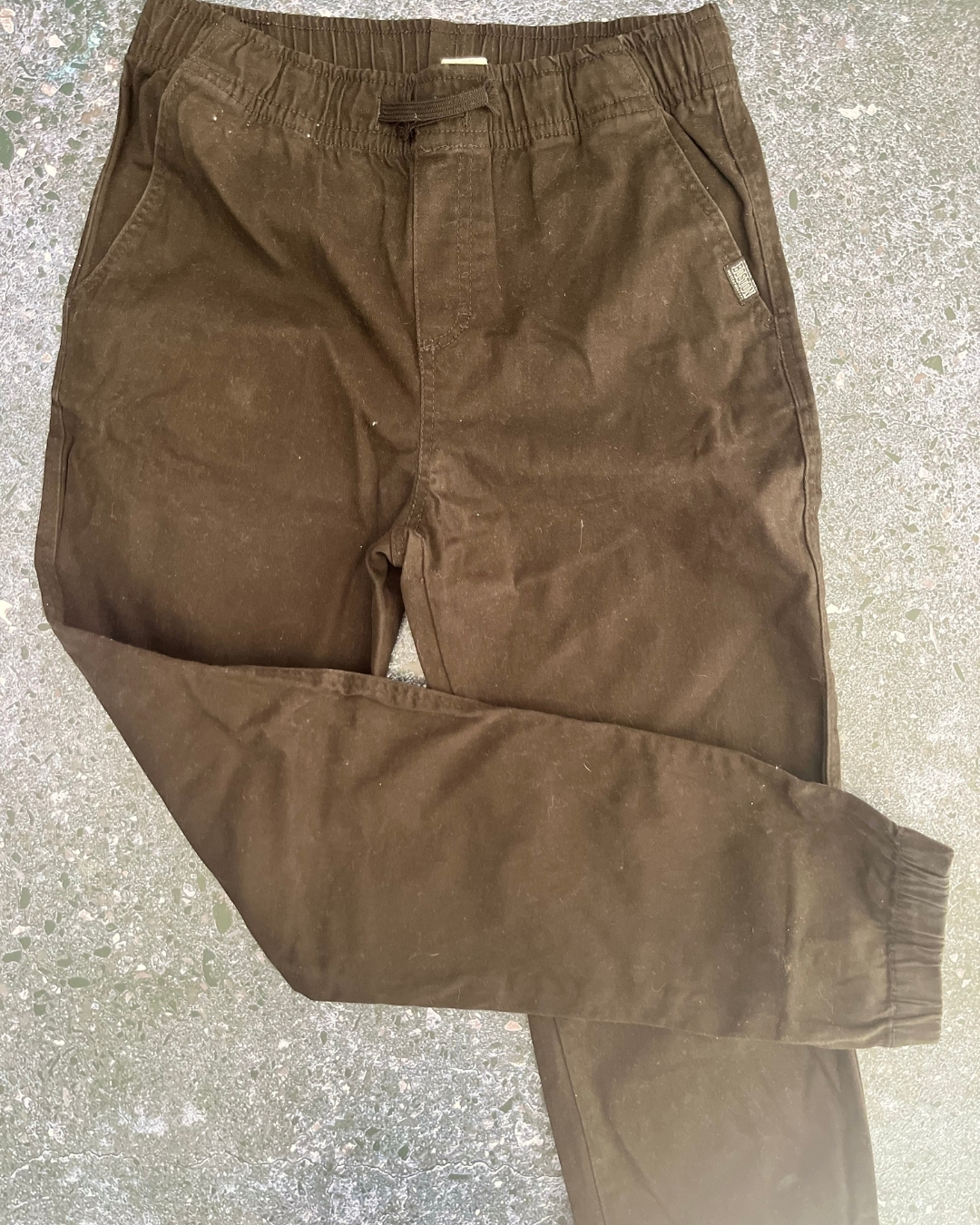 Instinct green cargo pants 9/10Y