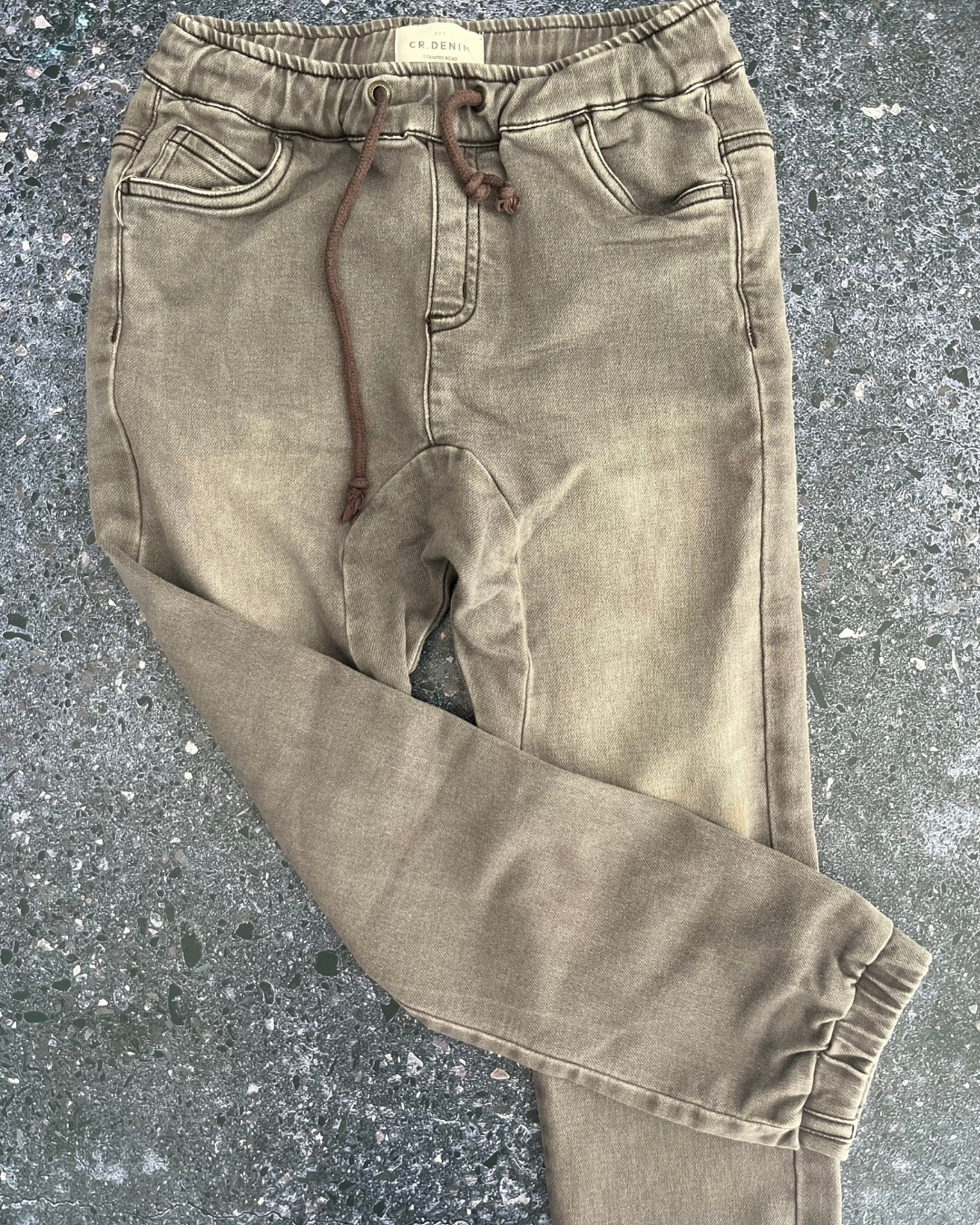 Country Road grey faded jeans 8Y