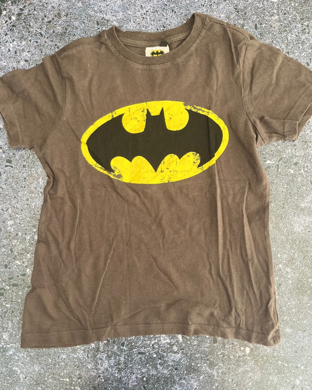 Batman charcoal T-shirt 9/10Y