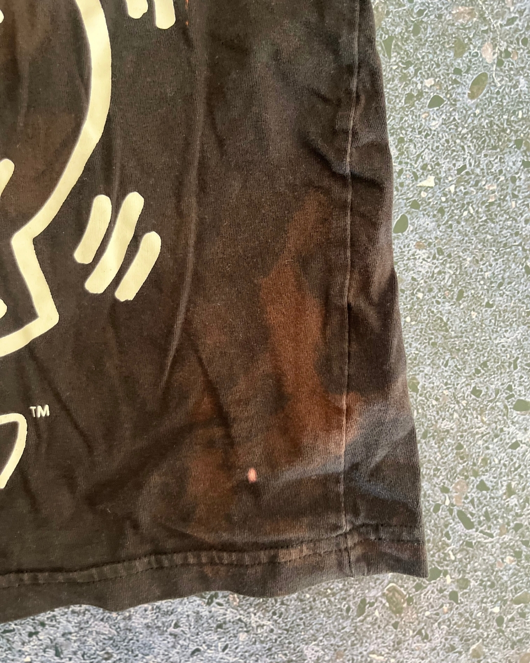 H&M black Keith hanj T-shirt 6/8Y - Image 2