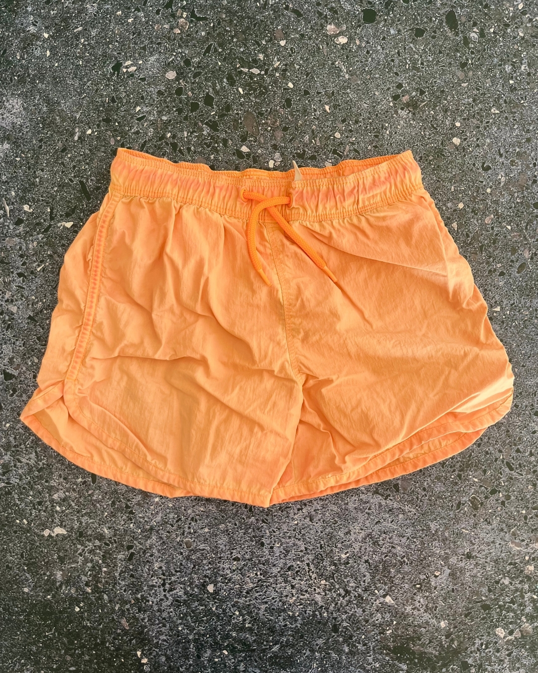 H&M orange board shorts 6/8Y