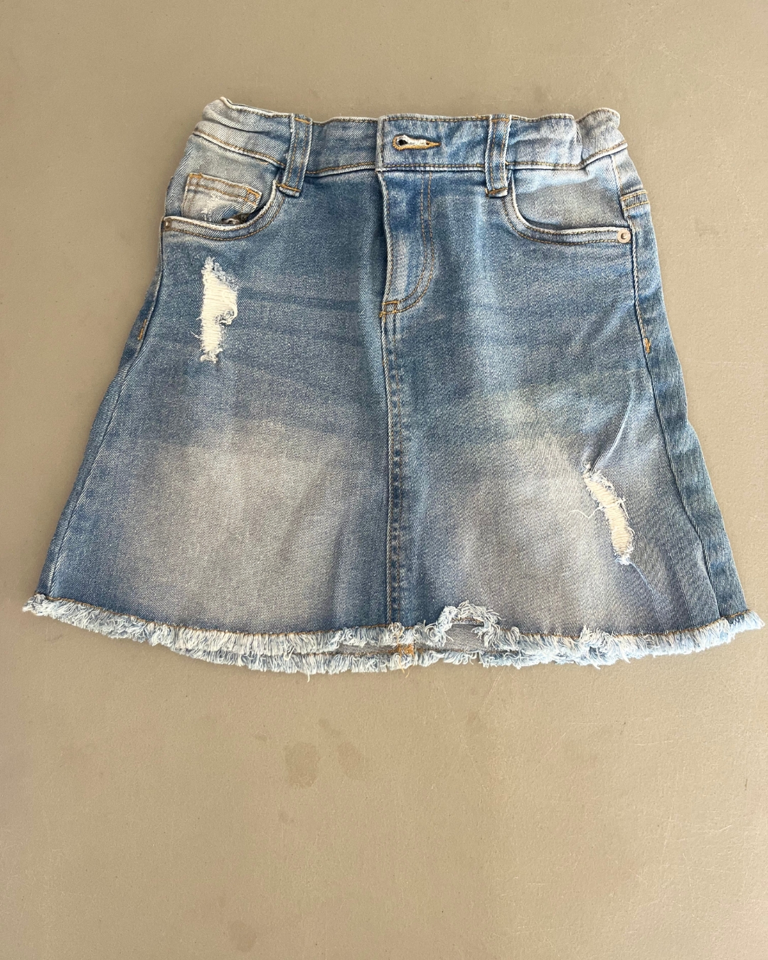 &US blue denim skirt 9Y