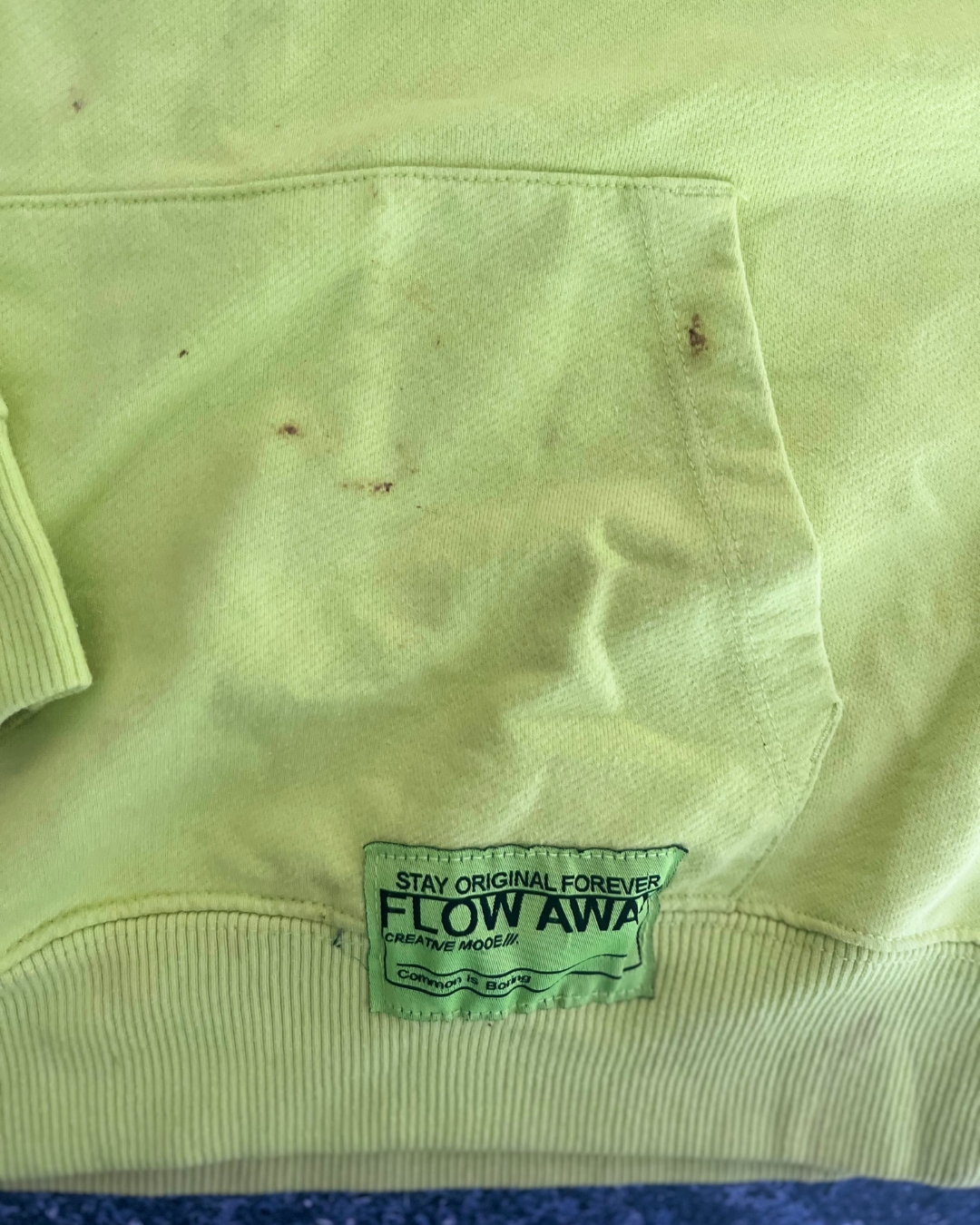 Zara green hoodie 7/8Y - Image 2