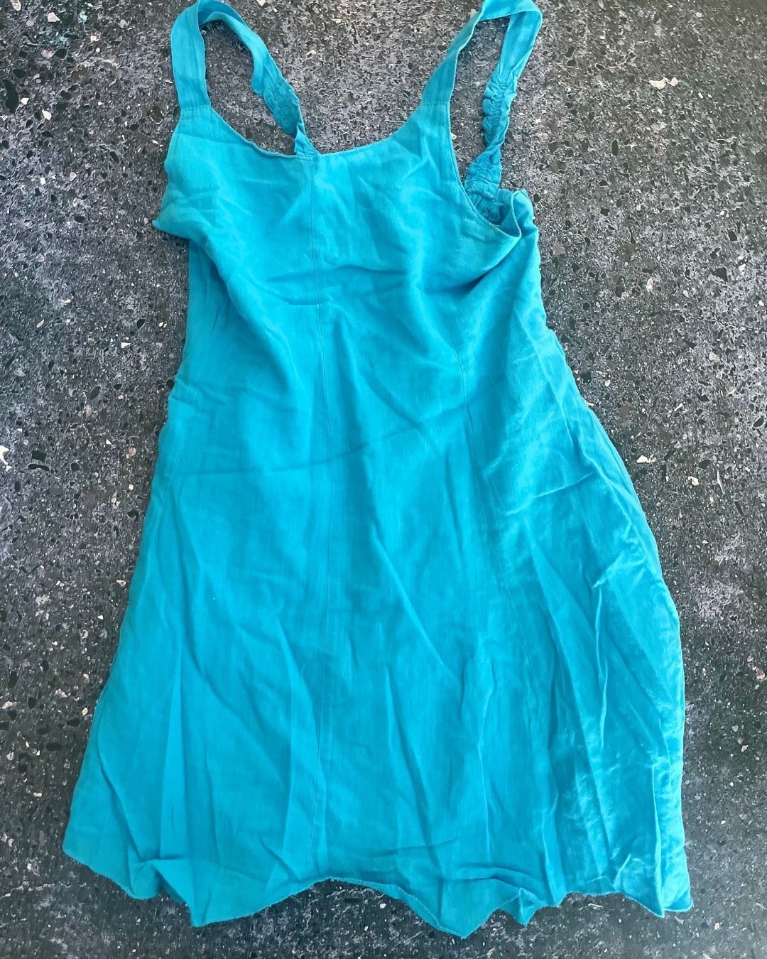 Just Nature royal blue dress 9/10Y