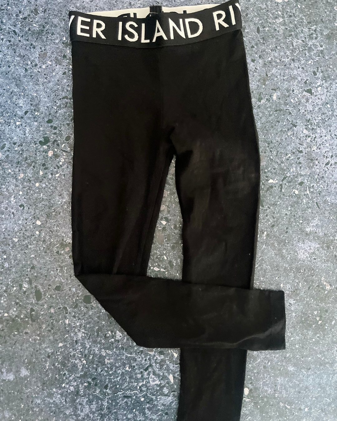 River Island black pants 7/8Y