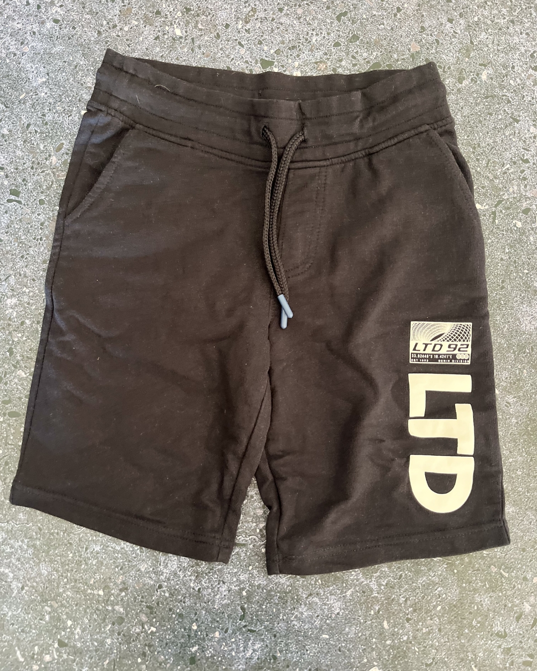 LTD black 1992 shorts 11/12Y