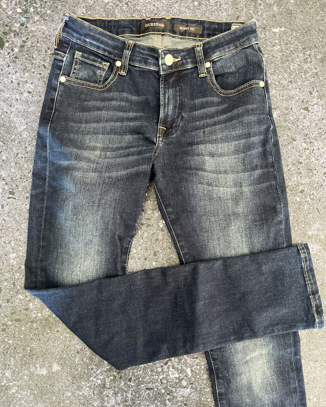 Guess blue denim skinny jeans 12Y