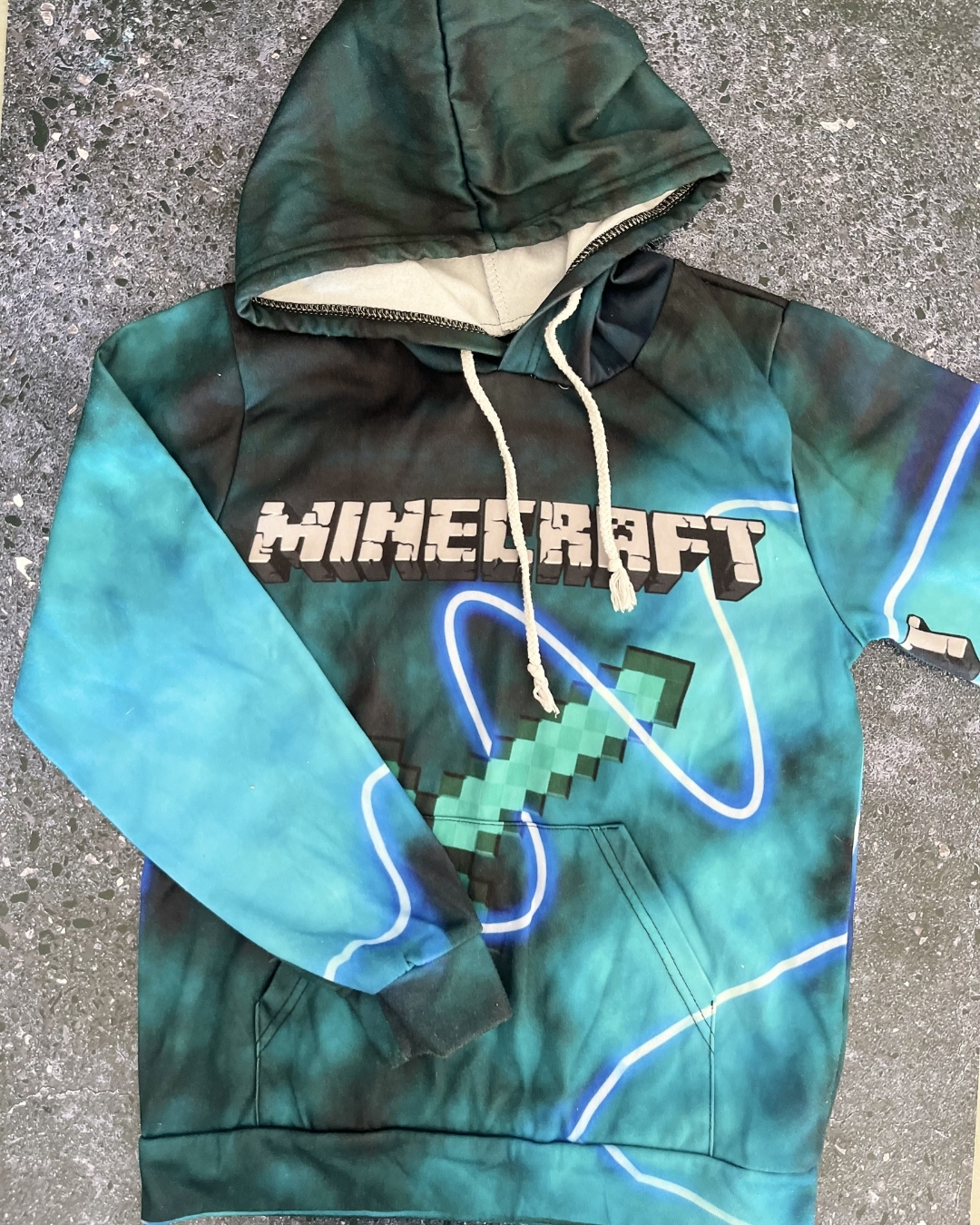 Minecraft hoodie 11/12Y