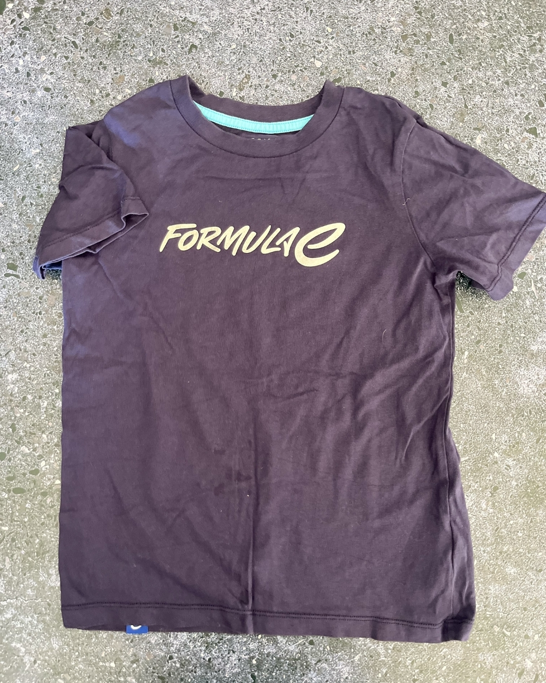 Formula E navy T-shirt 9/10Y