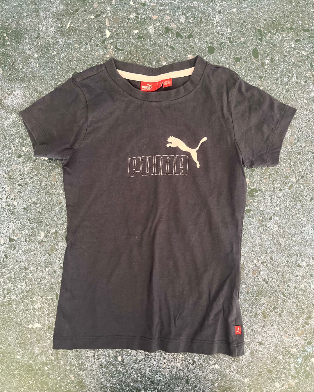 Puma navy T-shirt 7/8Y