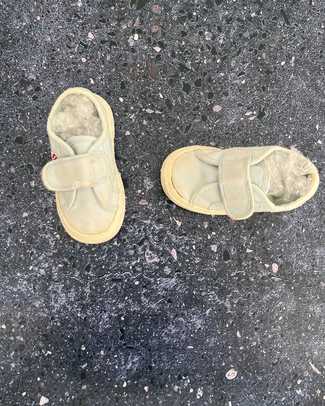 Superga light blue shoes Size 6