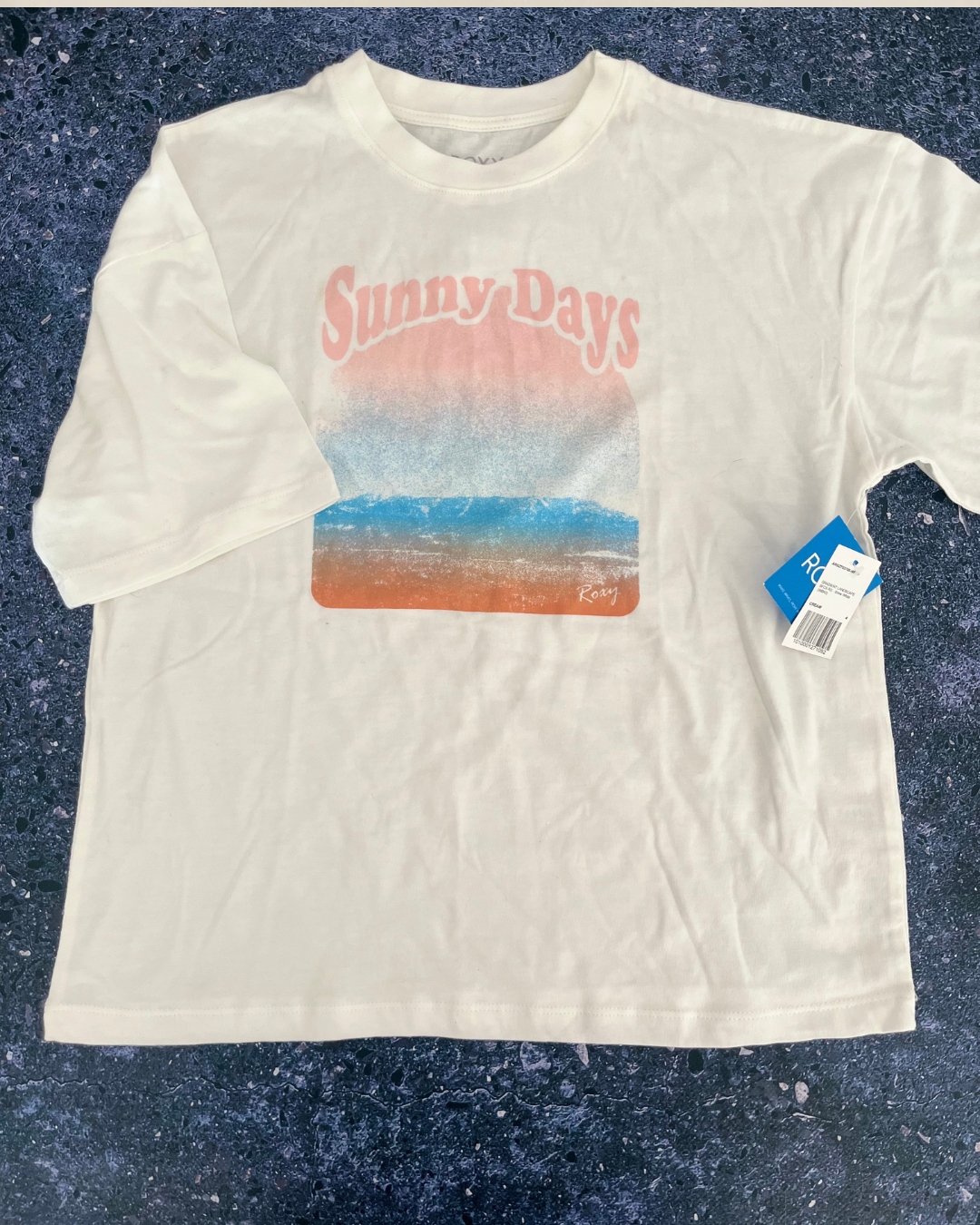 *NEW* Roxy white Summer Days T-shirt 4Y