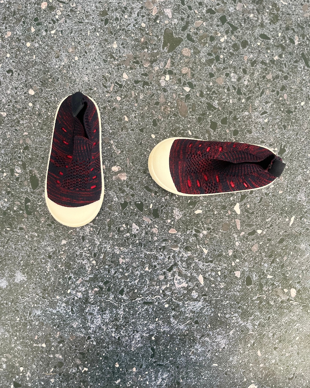 Woolworths blue and red slip on shoes Size 5