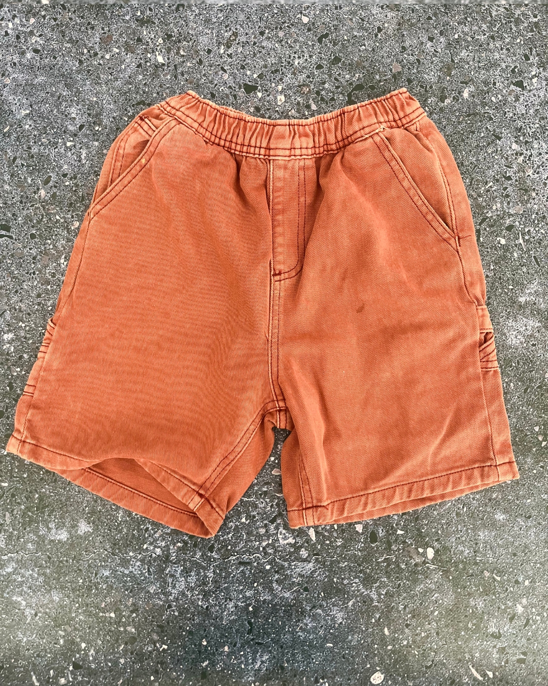 Cotton On burgundy shorts 8Y