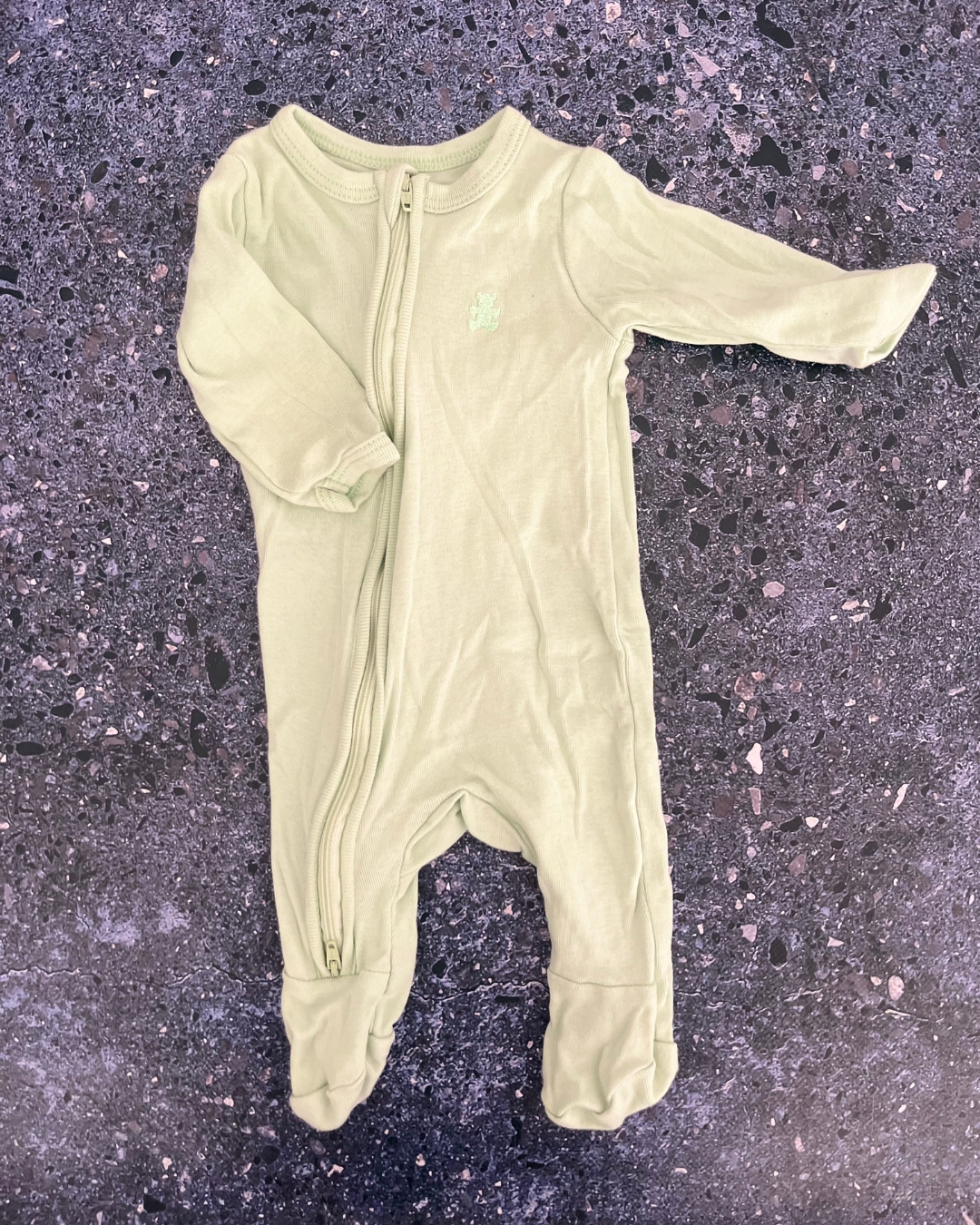 Woolworths green onesie Newborn