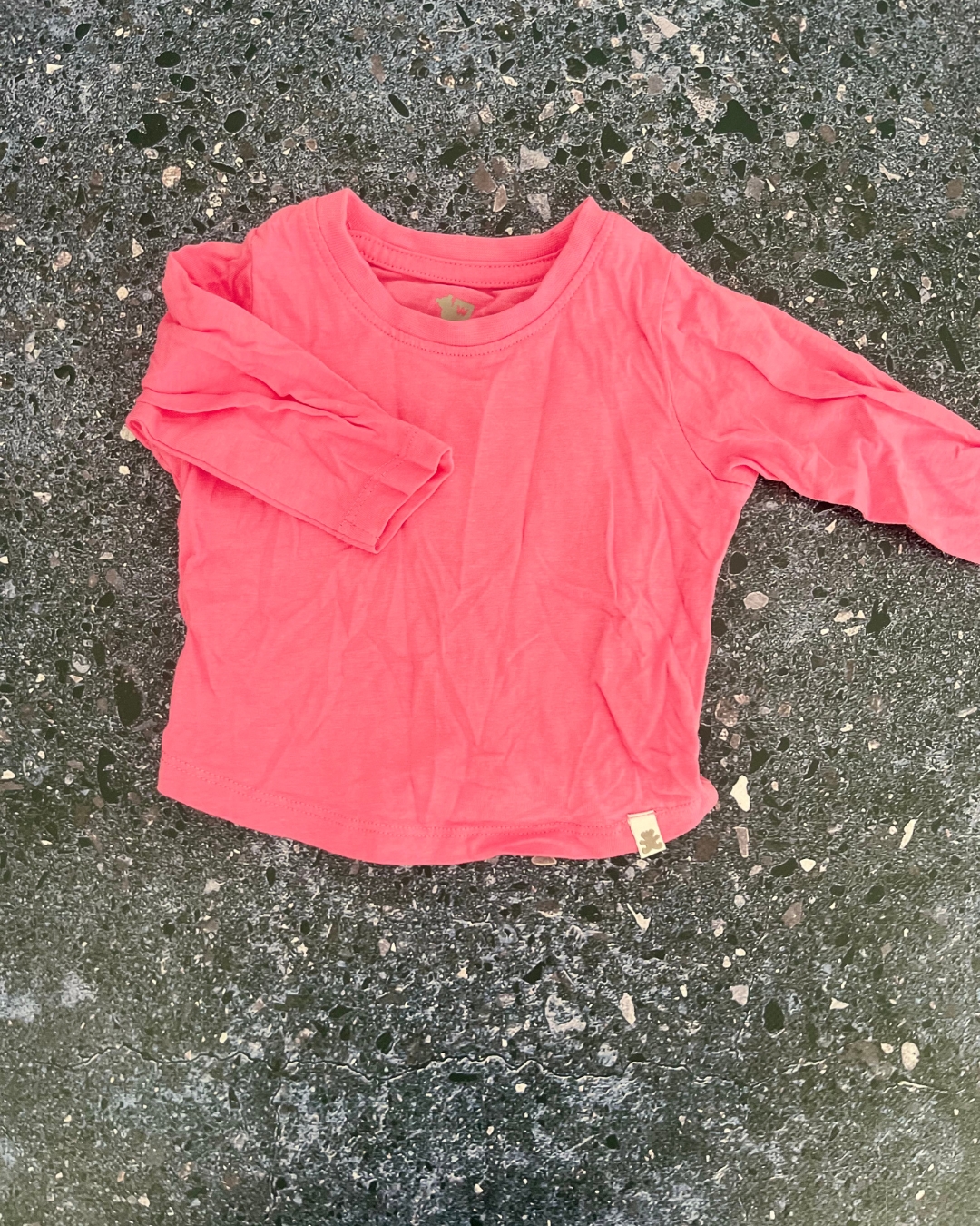 Woolworths pink long sleeve top 1/3M