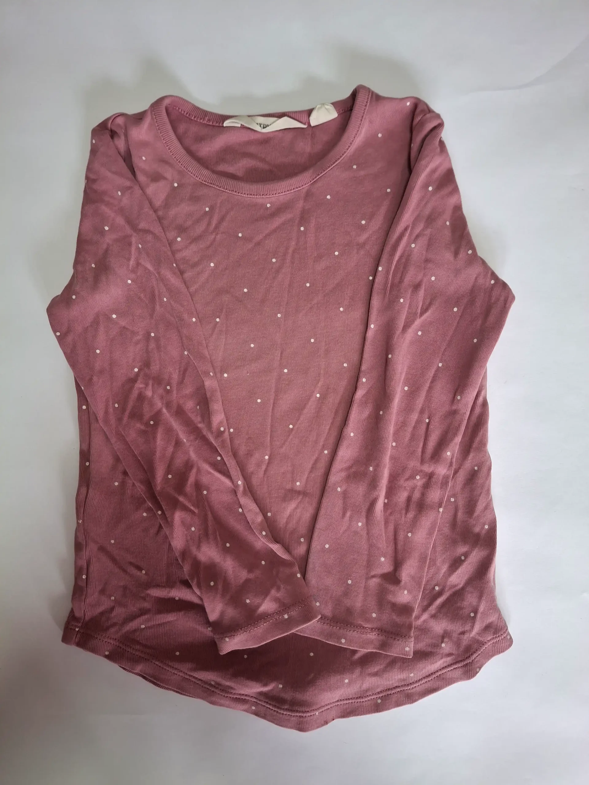 Country Road long sleeved pink top size 3