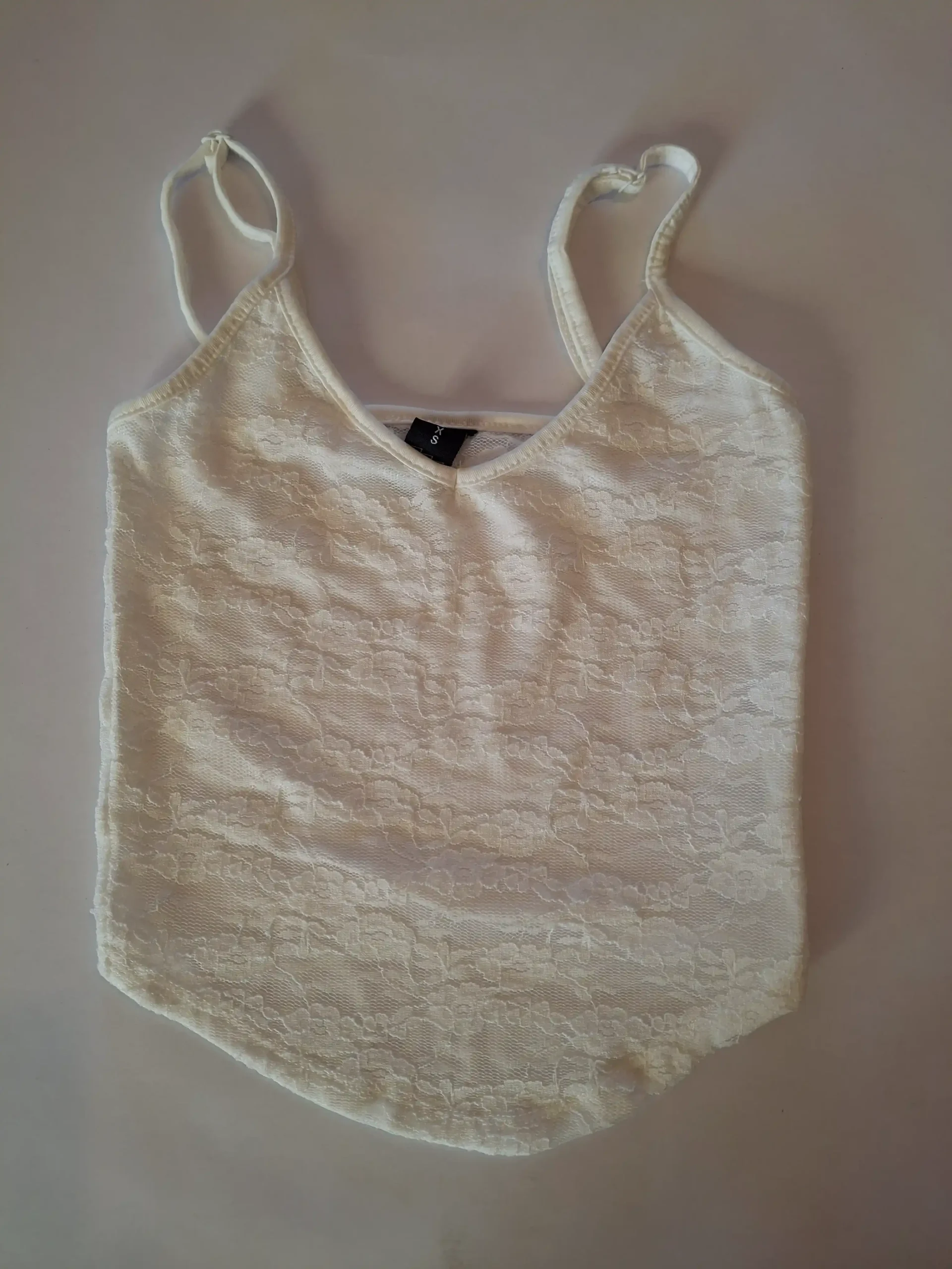 White lace top size 3XS