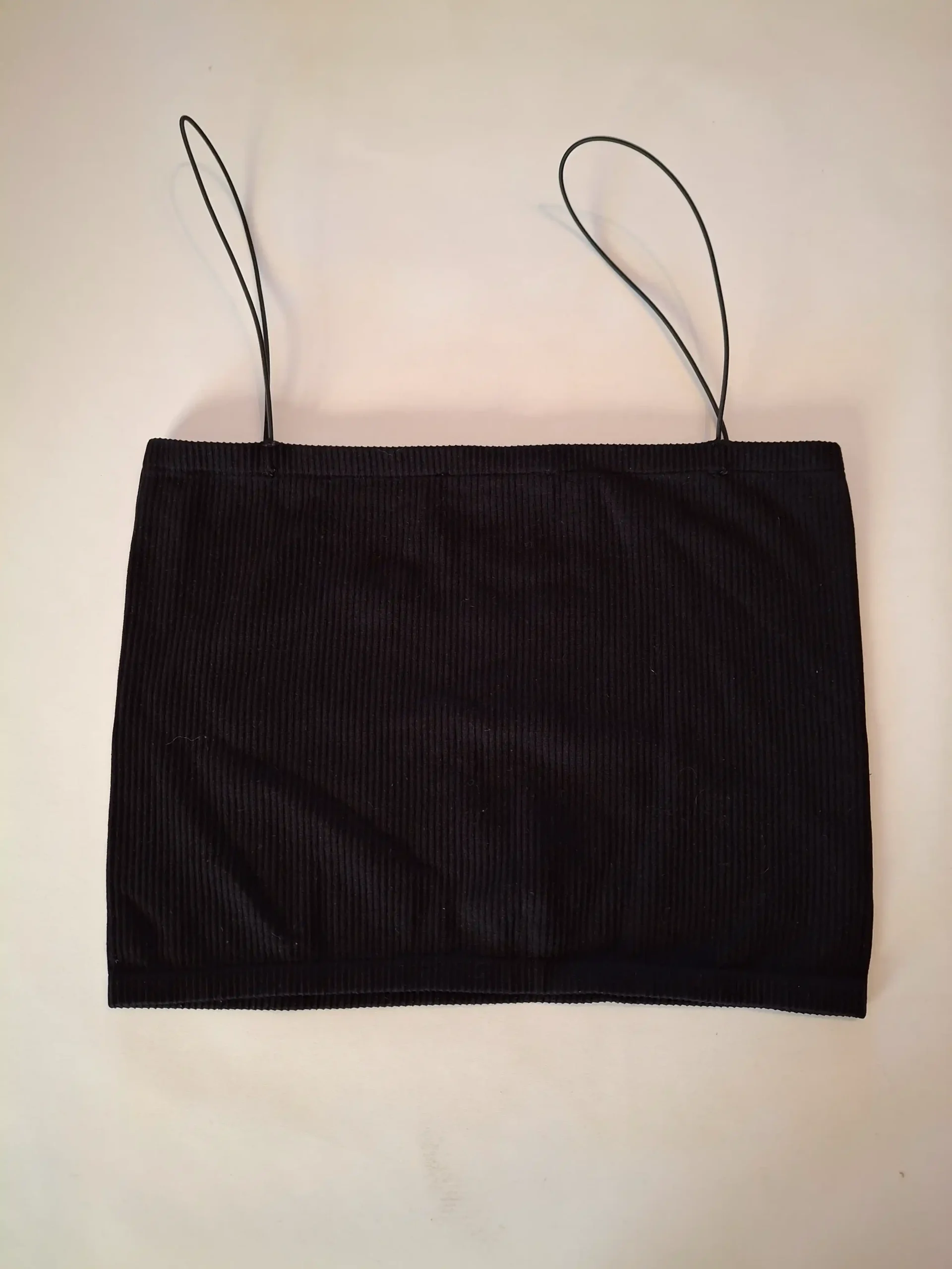 Black top with thin straps size M/L