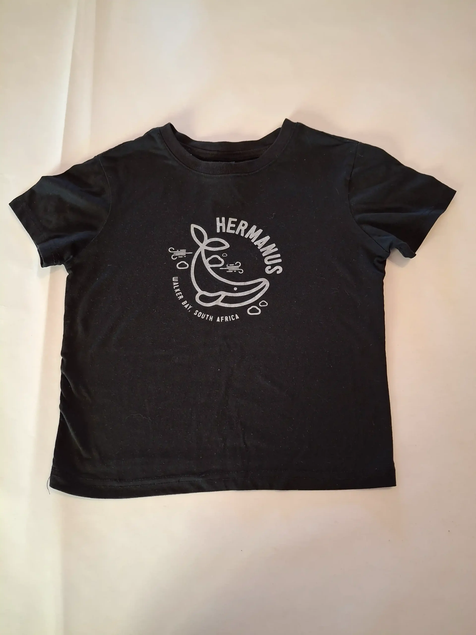 Black Hermanus T-shirt 7-8Y