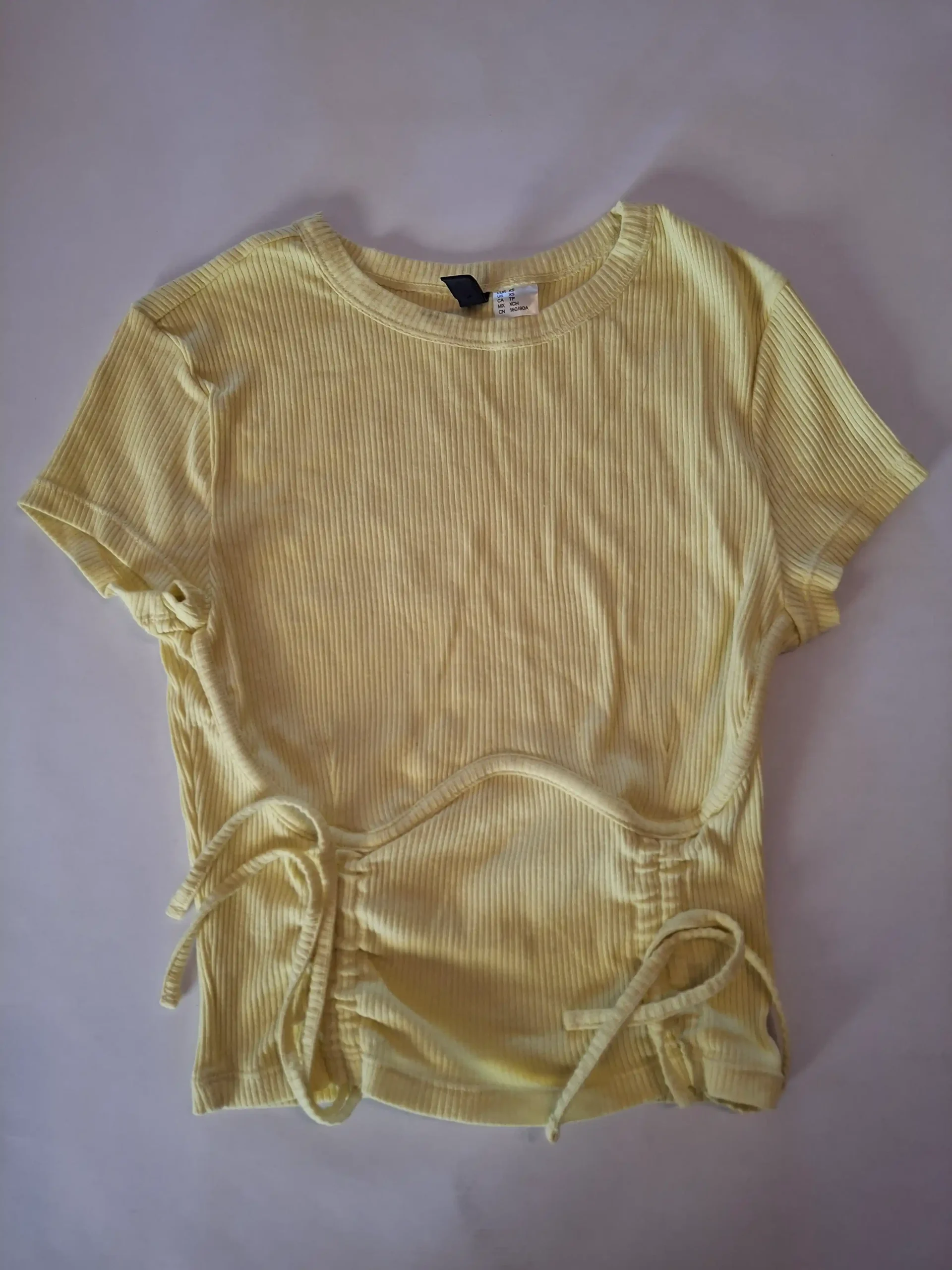 Yellow top size XS
